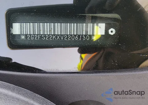 1997 Pontiac Firebird z USA, uszkodzony, nr VIN 2G2FS22KXV2206130